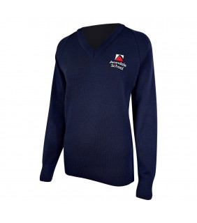 Jumper Wool Knit Blue