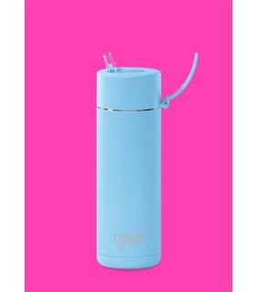 Ceramic Reusable Bottle - Sky Blue - Regular 595ml