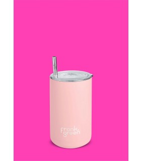 Iced Coffee Cup with Straw - Blushed