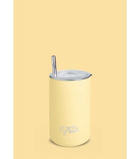 Iced Coffee Cup with Straw - Buttermilk