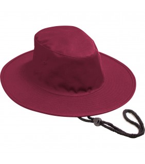 Mountcastle Slouch Hat Maroon