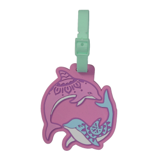 Spencil Bag Tag - Tie Dye Splash
