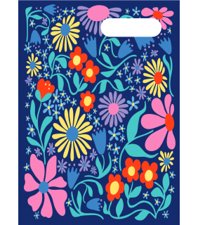 Spencil A4 Book Cover - Flower Fun