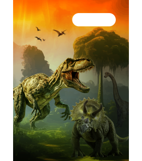 Spencil A4 Book Cover - Jurassic Kingdom