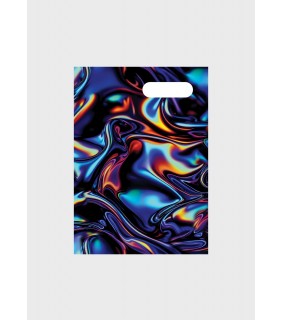 Spencil A4 Book Cover - Metallic Waves