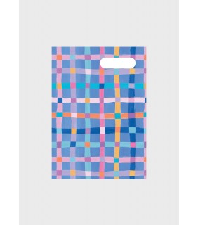Spencil A4 Book Cover - Pastel Plaid
