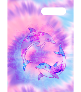 Spencil A4 Book Cover - Tie Dye Splash