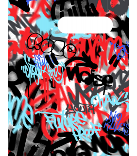 Spencil Exercise Book Cover - Urban Scrawl