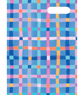 Spencil Scrapbook Cover - Pastel Plaid