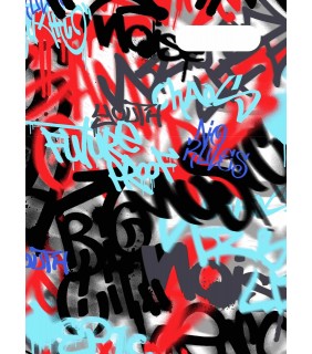 Spencil A4 Book Cover - Urban Scrawl