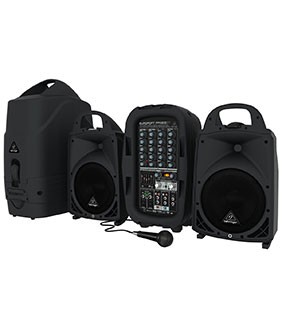 Behringer Compact 500-Watt 6-Channel Portable PA System