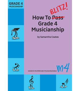 Blitz Books How to Blitz Musicianship Gr 4