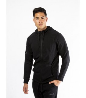 BLK Jacket Zip Hoodie Mens Essential Black
