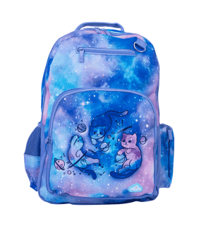 Spencil Big Kids Backpack - Cat-a-cosmic