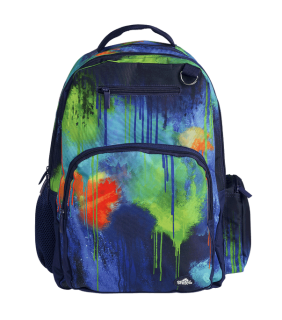 Spencil Big Kids Backpack - Colour Drip