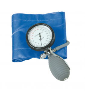 Liberty Basic Aneroid Sphygmomanometer - Royal Blue, Latex Free, One