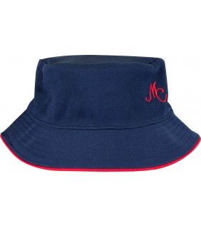 Hat Bucket Secondary Navy/Red