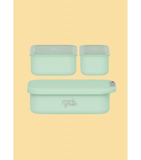 Lunch Container with Silicone Lid - Mint Gelato