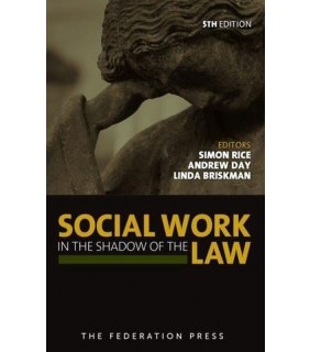 The Federation Press ebook Social Work in the Shadow of the Law