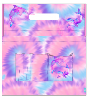 Spencil Chair Organiser - Tie Dye Splash