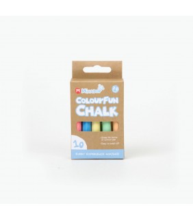 Micador Chalk, Pack 10 Colourfun