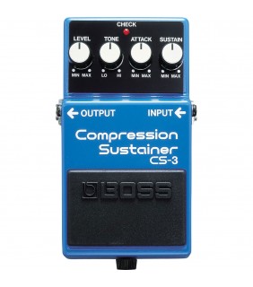 Boss Guitar Effects Pedal Compression Sustainer CS-3