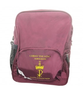 Christ the King Primary Backpack Large Maroon