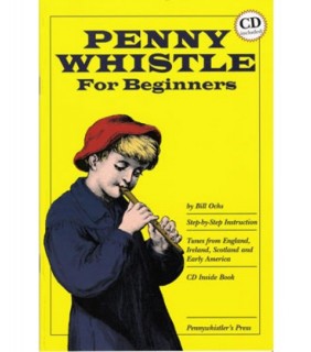 Clarke Beginners Teaching Set Pennywhistle/Comprising Whistle/Bk&CD