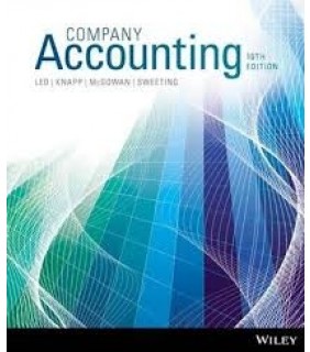John Wiley & Sons Australia Company Accounting 10E