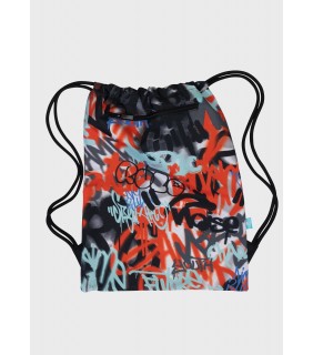 Spencil Big Drawstring Bag - Urban Scrawl