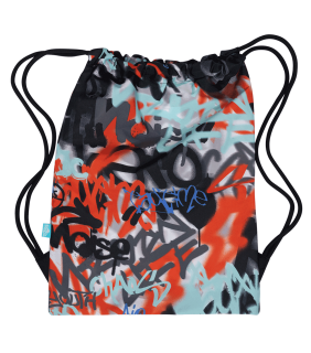 Spencil Big Drawstring Bag - Urban Scrawl