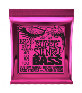 Ernie Ball Super Slinky Short Scale Bass Strings