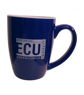 Edith Cowan University Coffee Mug Dark Blue