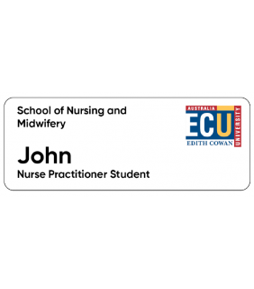 ECU Name Badge - Nurse Practitioner Student