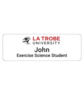 LTU Name Badge - Exercise Science Student