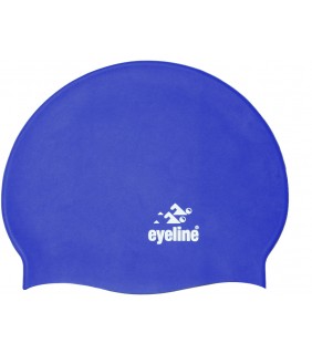 Eyeline Silicone Swim Cap Blue