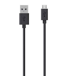 Belkin MIXITUP Micro USB Charge/Sync Cable 1.2m, Black 
