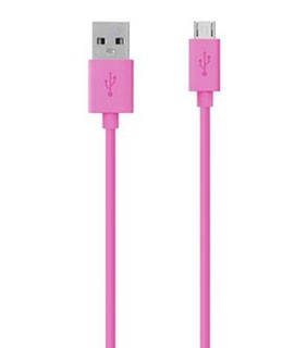Belkin MIXITUP Micro USB Charge/Sync Cable 1.2m, Pink