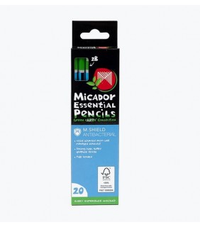 Micador Essential Pencils - FSC® 100% - 2B, Pack 20