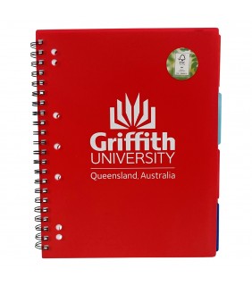Red 5 Subject Notebook