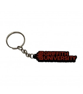 Black/Red Riviera Keytag