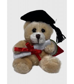 Tiny Graduation Bear (10cm)