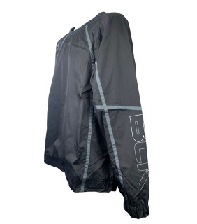 BLK Tek V Pullover Jacket Black