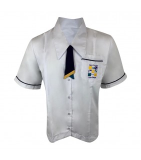 Blouse Senior Formal White 