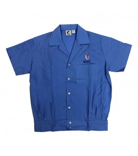 Shirt S/S Blue Banded