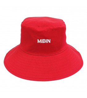 Bucket Hat Reversible Red