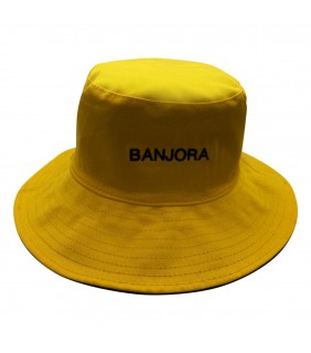 Bucket Hat Navy/Yellow Banjora
