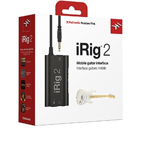 IK Multimedia iRig 2 Analogue Guitar/Bass Interface for iOS & Android