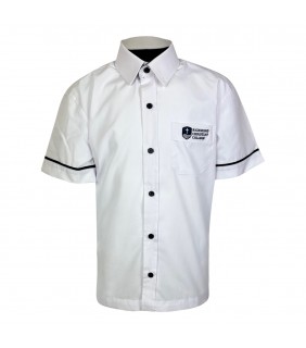 White Senior Shirts 