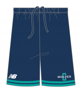 Female Basketball Short Navy - NB DRY